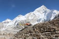 Mount Everest attracts many climbers, some of them highly experienced mountaineers Royalty Free Stock Photo